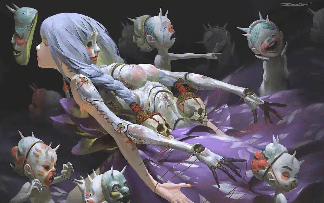 AI Art: AI Artwork by @深海月