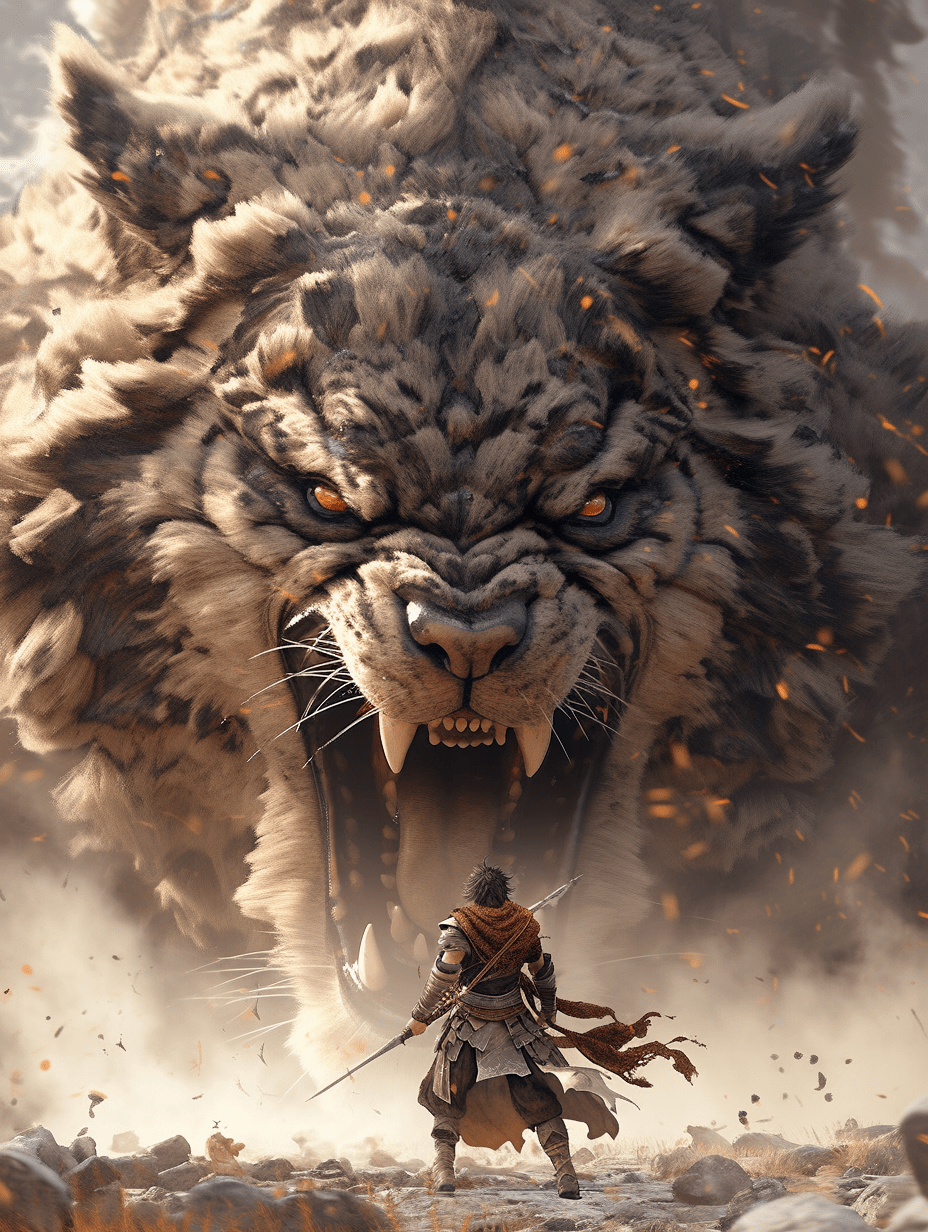 武松当年在景阳冈打死的是这玩意?_动态_头像_画法