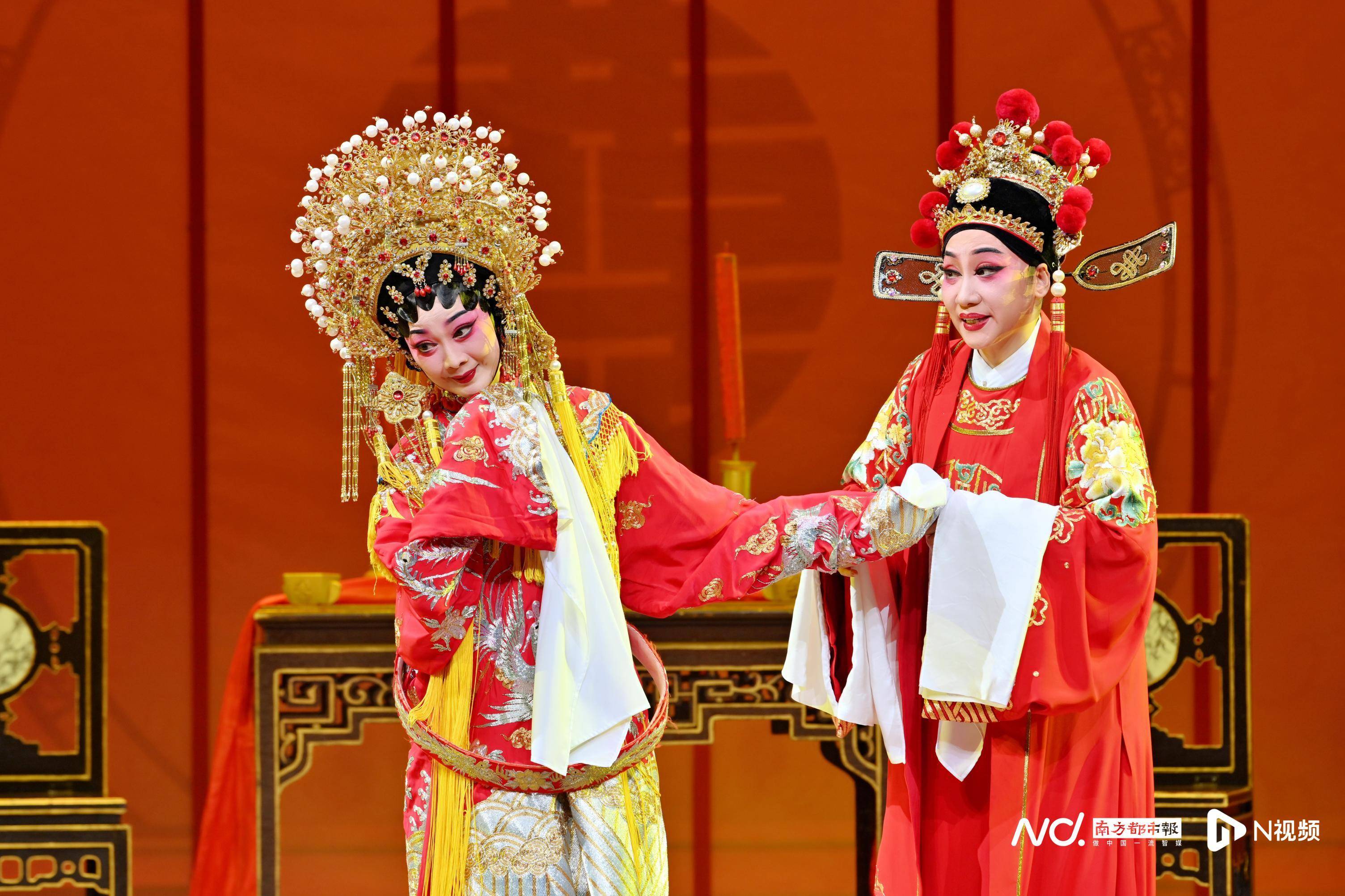 粤剧"万能旦后"潘楚华名作《女驸马》再现广州_李虹陶_冯素珍_演出