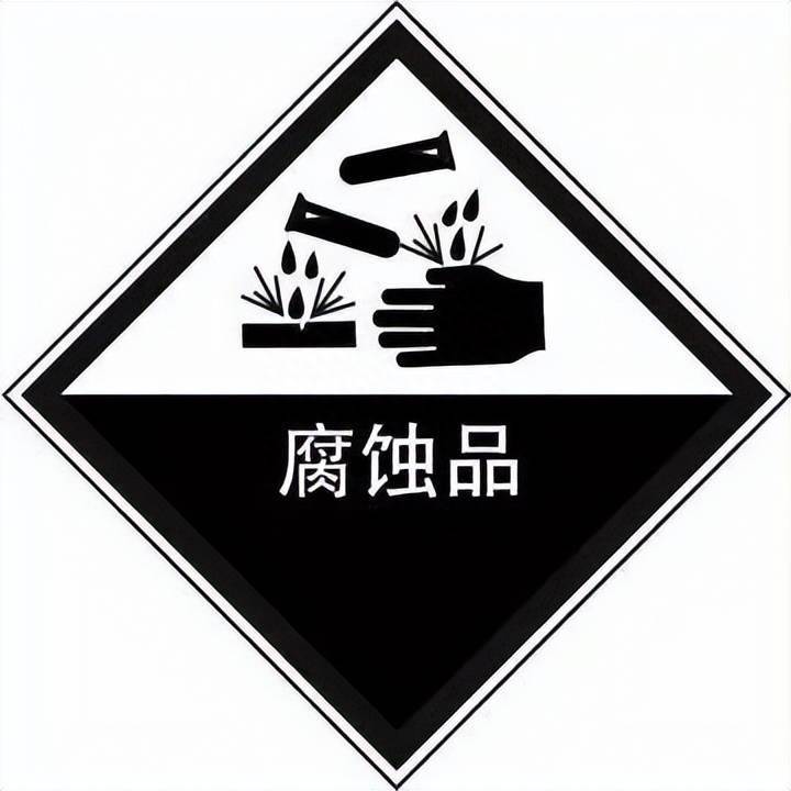 强酸,强碱等物质能对人体组织,金属等物品造成损坏,接触人的皮肤,眼睛