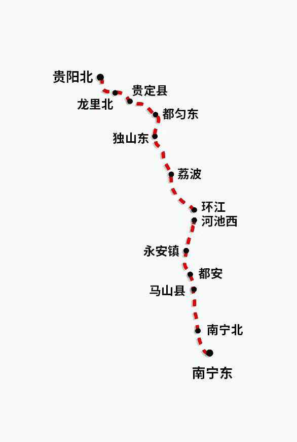 荔波至环江高速线路图图片