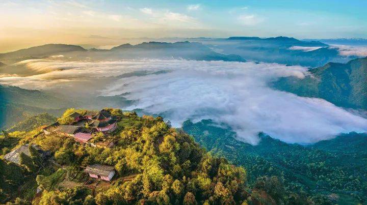 周公山,雨城的晴雨表与地标_雅安_诸葛亮_蔡山