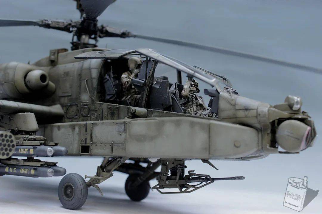 1/35的ah64d长弓阿帕奇,好像也是有不少人做出来了.