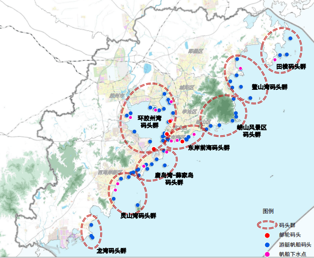 即墨女岛港周边规划图片