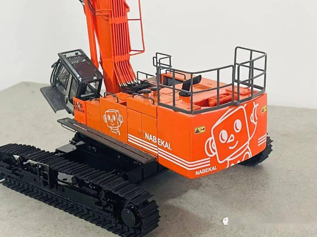不破不立,爆改日立 zaxis 870 重型拆楼机 nabekai 版本_模型_建筑