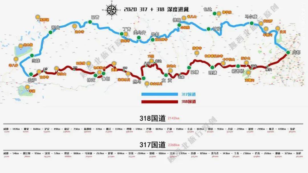 【川藏大环线】10月7日川藏北线317进 川藏南线318出,色达,孜珠寺