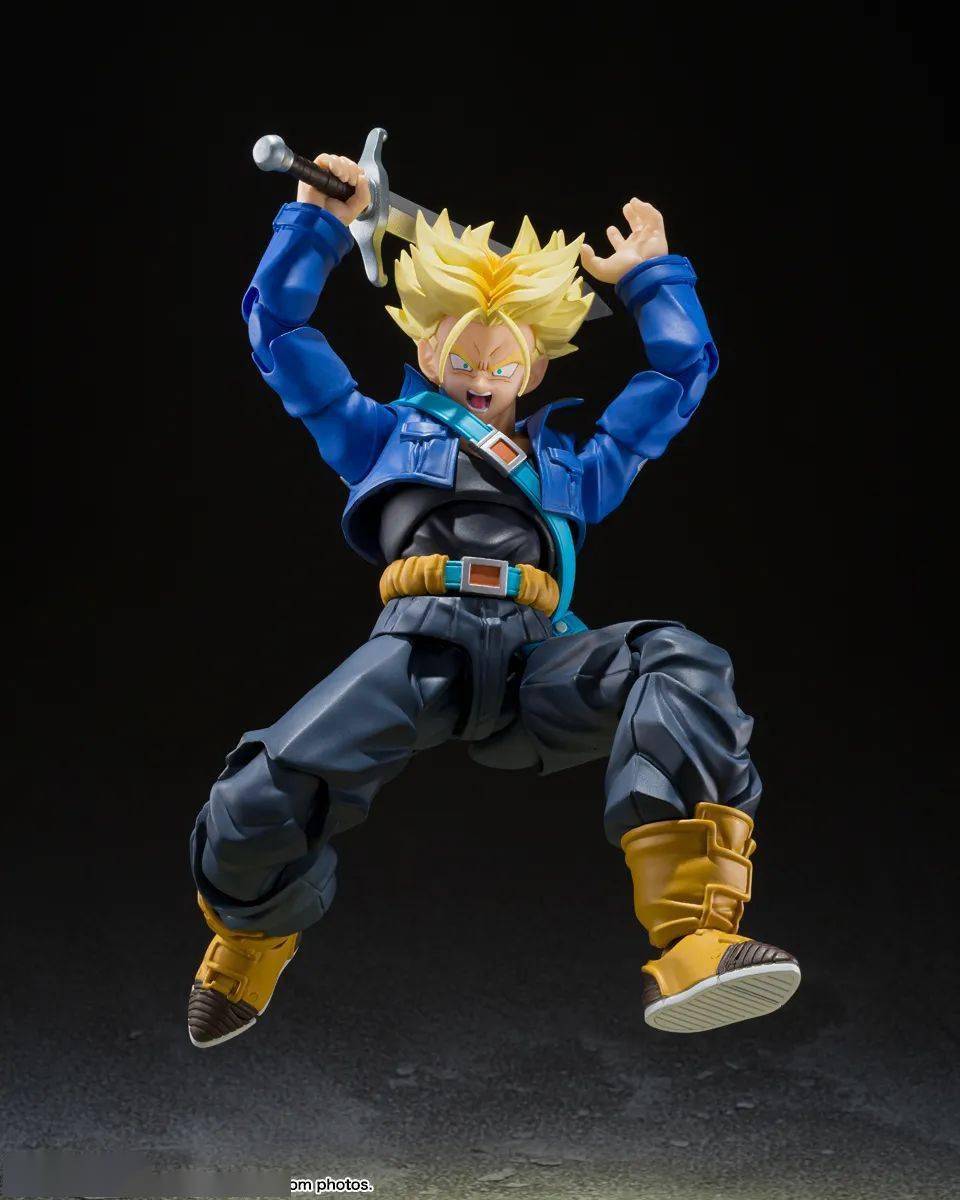 67新品预定~ 万代 shf 七龙珠z 超级赛亚人 特兰克斯 未来的少年