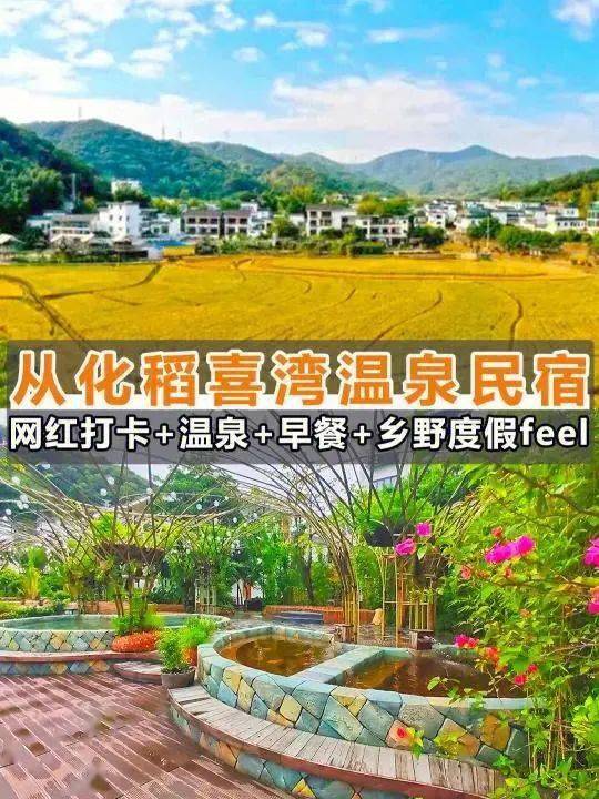 在稻田中领取羊城限定浪漫稻喜湾温泉民宿no.