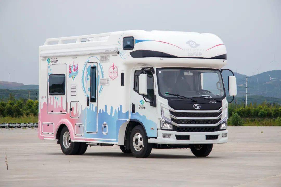 全新配色 | 冰点先生冰淇淋房车 边旅行边赚钱 奔赴热爱的自由之行