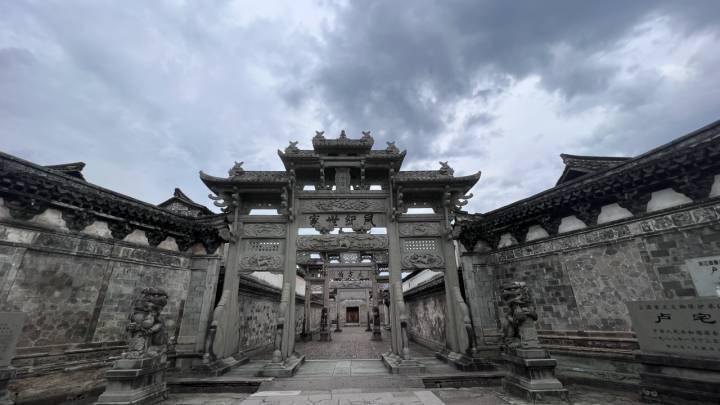 吕雄心:60天"重建"肃雍堂_卢宅_传统_展厅