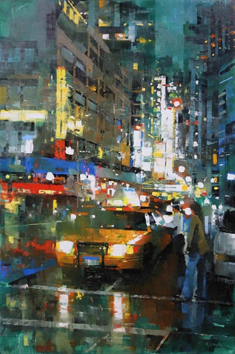 很美的建筑与街景,色彩丰富,用笔精炼!_绘画_马克·拉格_国际
