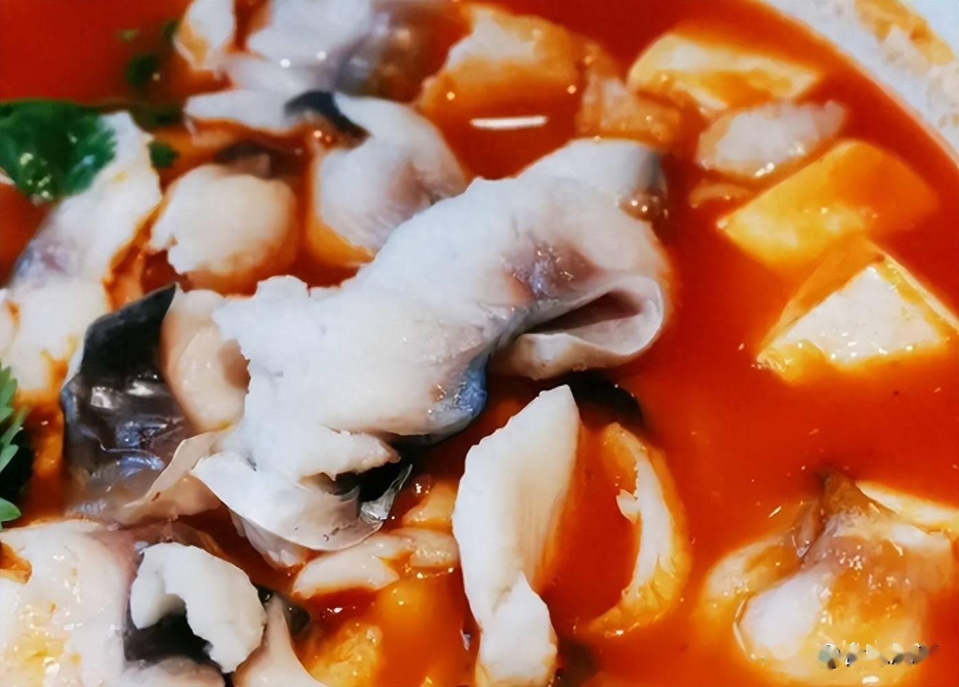 鲜酸味美的番茄酸汤鱼片,解馋滋补,简单好吃,吃了一次还想吃_鱼肉