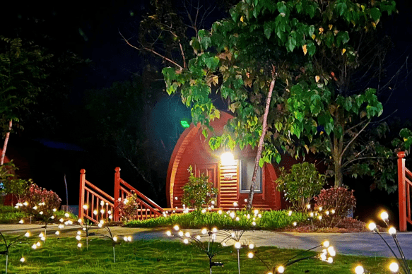 五指山黎峒风情民宿酒店_木屋_水满乡_雨林