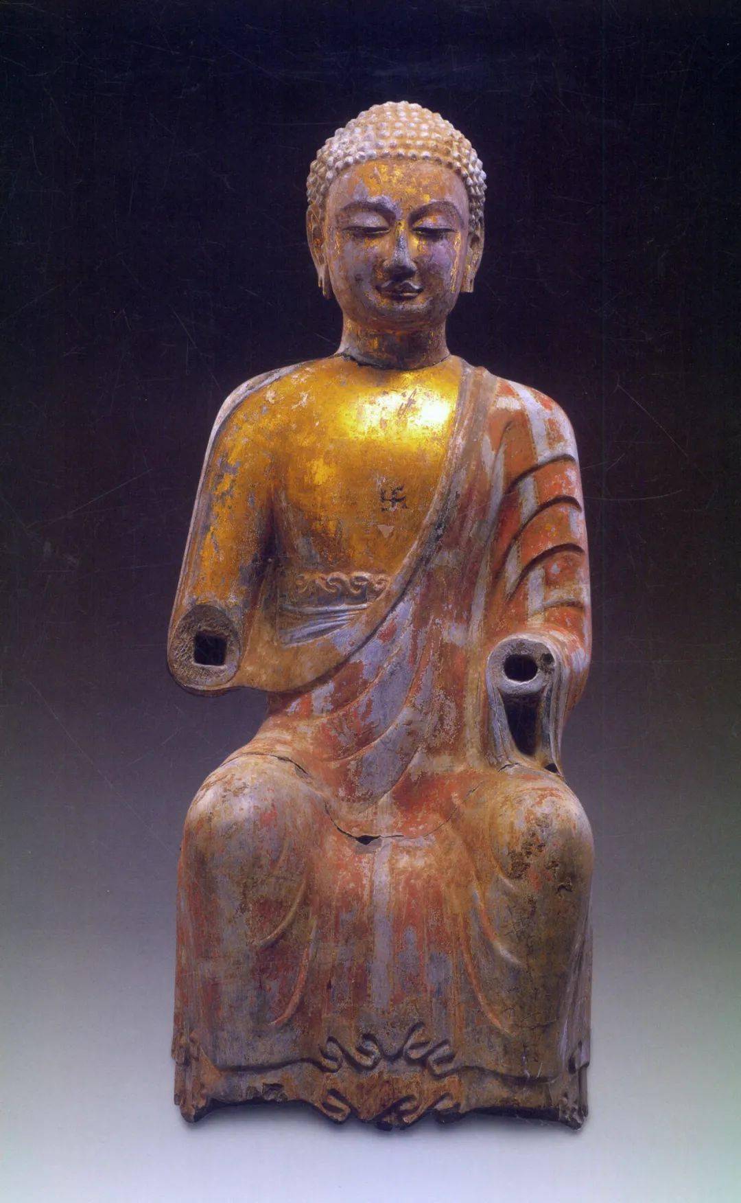 佛像,北朝昏暗天空下的一缕光_造像_青州市_高洋