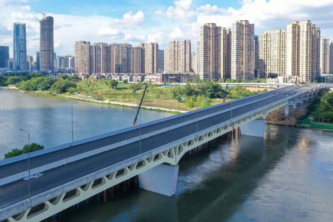 赣州一大桥进入通车倒计时_施工_大道_平安