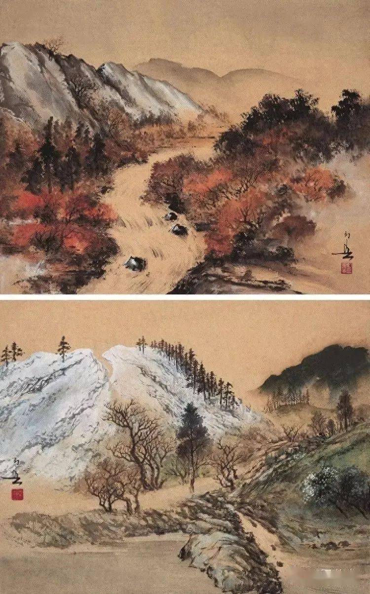 清新秀丽,大师黄幻吾山水画作雅赏