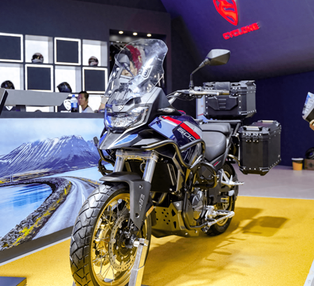 【2023摩博会】宗申集团亮相多款新车,四缸新车与600家族强势登场!