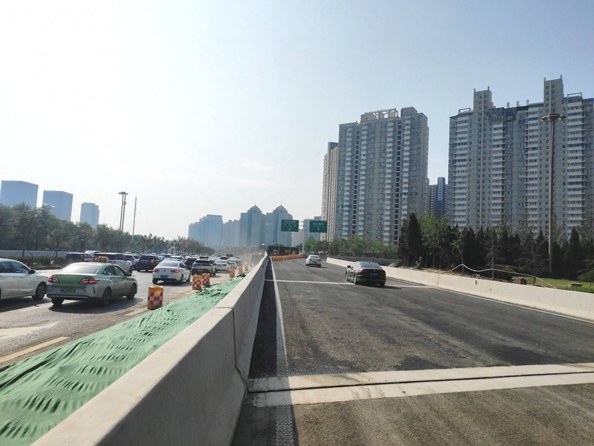 郑州中州大道黄河路立交一匝道恢复通车_金水路_改造_桥梁