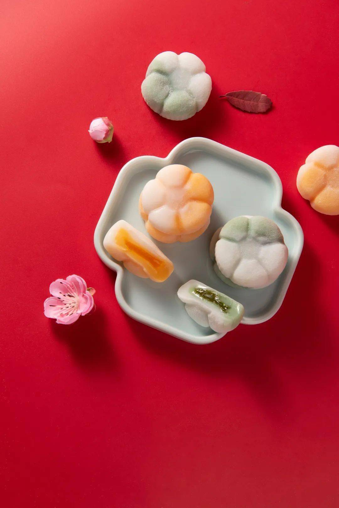 味有着浓郁的芒果芳香扑鼻而来,软糯润甜 清新龙井抹茶95香沁人心脾