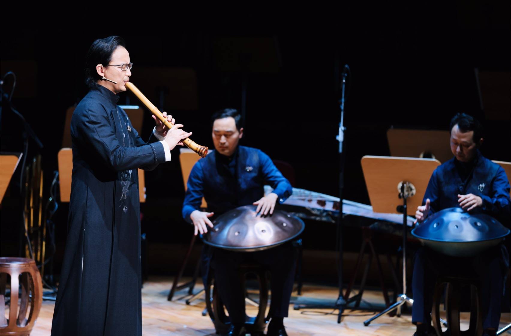 金锴吹奏"云水三章",上海民族乐团为中流砥柱搭台_音乐会_竹笛_专场