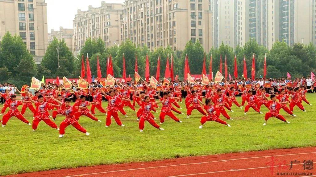 广德市第二届运动会开幕_开幕式_体育_方阵