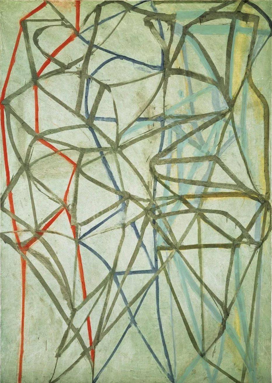 brice marden | 融合东方美学奥义,重新定义抽象艺术_绘画_作品
