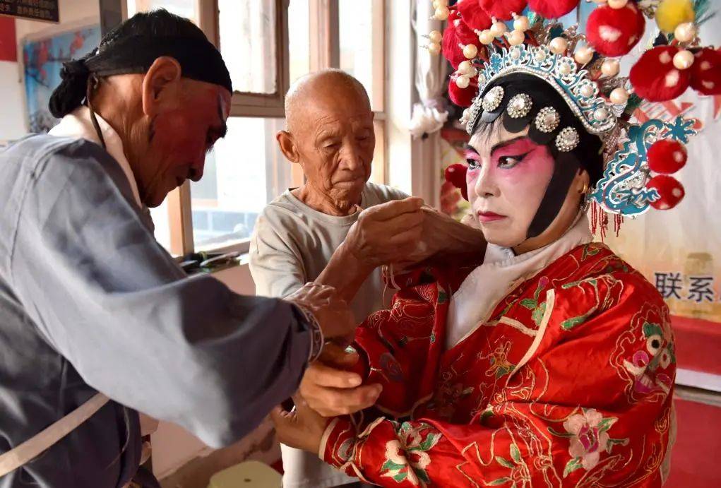 河北威县:开设公益培训班传承"非遗"_乱弹_时敬华_新华社