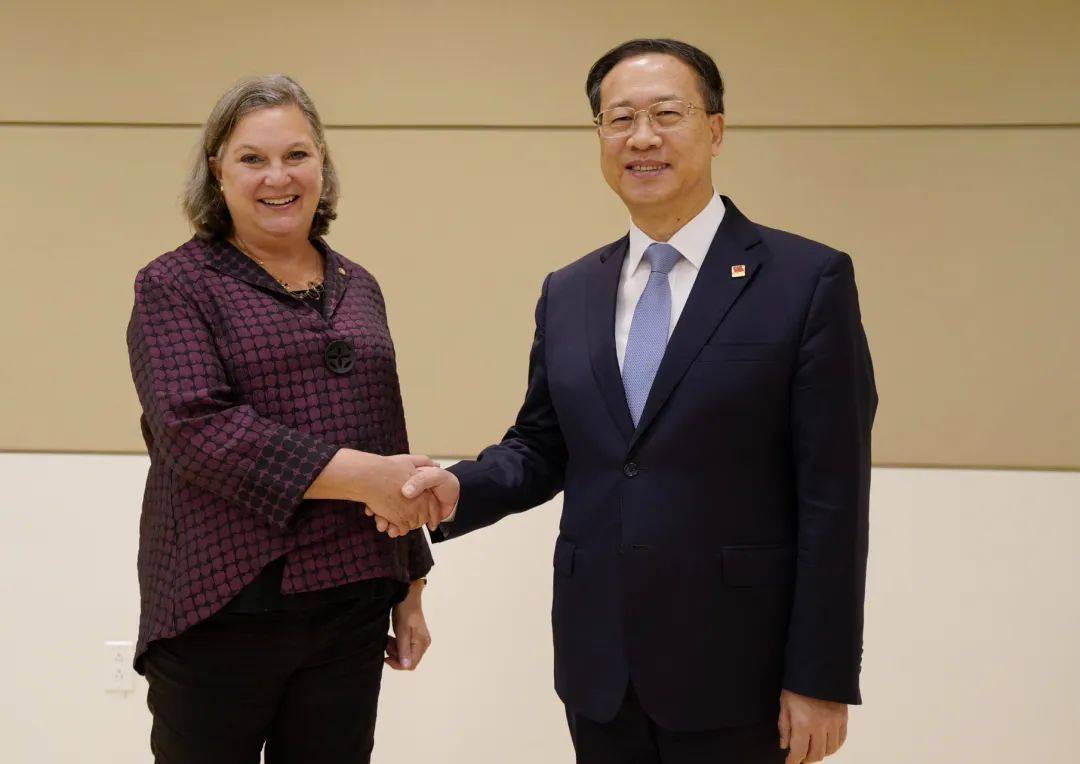 外交部副部长马朝旭会见美国代理常务副国务卿纽兰_合作_国际_分歧