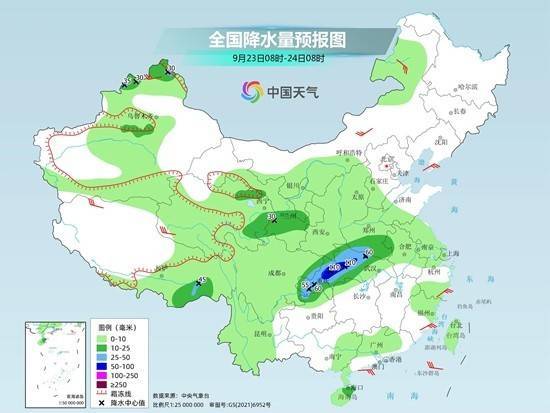華西地區降雨頻繁 周末北方氣溫大面積創新低