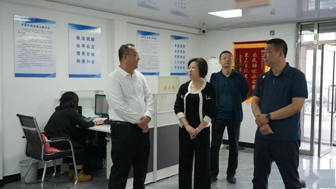 县委书记杨家佳到我县部分学校,社区调研_工作_彰武_居民小区