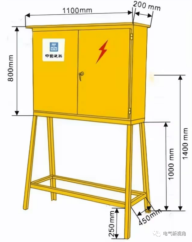 三级配电箱规范实物图图片