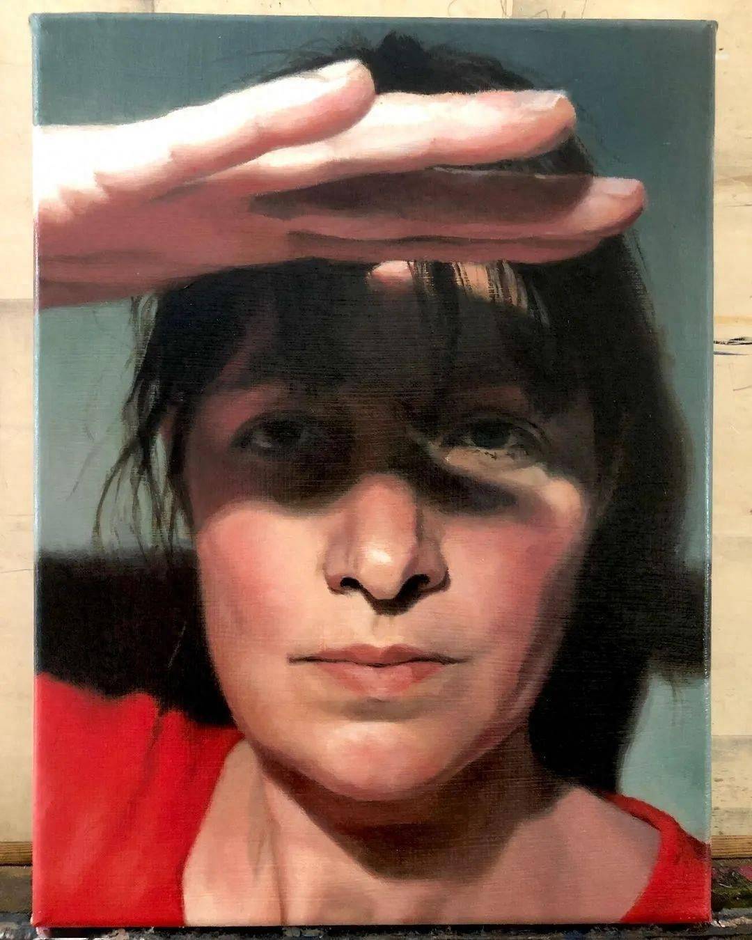 绘画中的平衡感,丽贝卡·霍尔顿作品欣赏