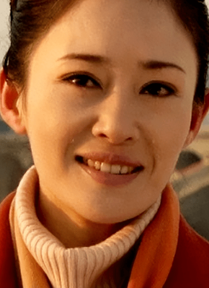 1995年,盖丽丽以中日合拍电视剧《大地之子》一举夺得"金仙女"奖,成为