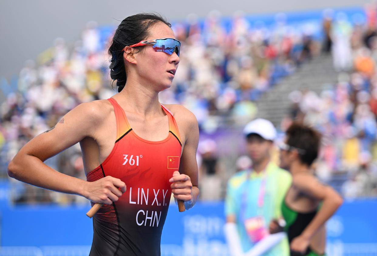 杭州亚运会丨铁三女子个人赛日本队夺金 中国队收获