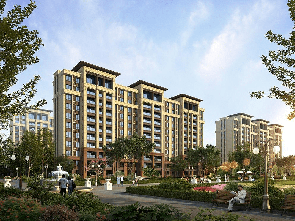 项目介绍| 胶州市奥林春天主力户型为124~135㎡_高层_洋房_电梯