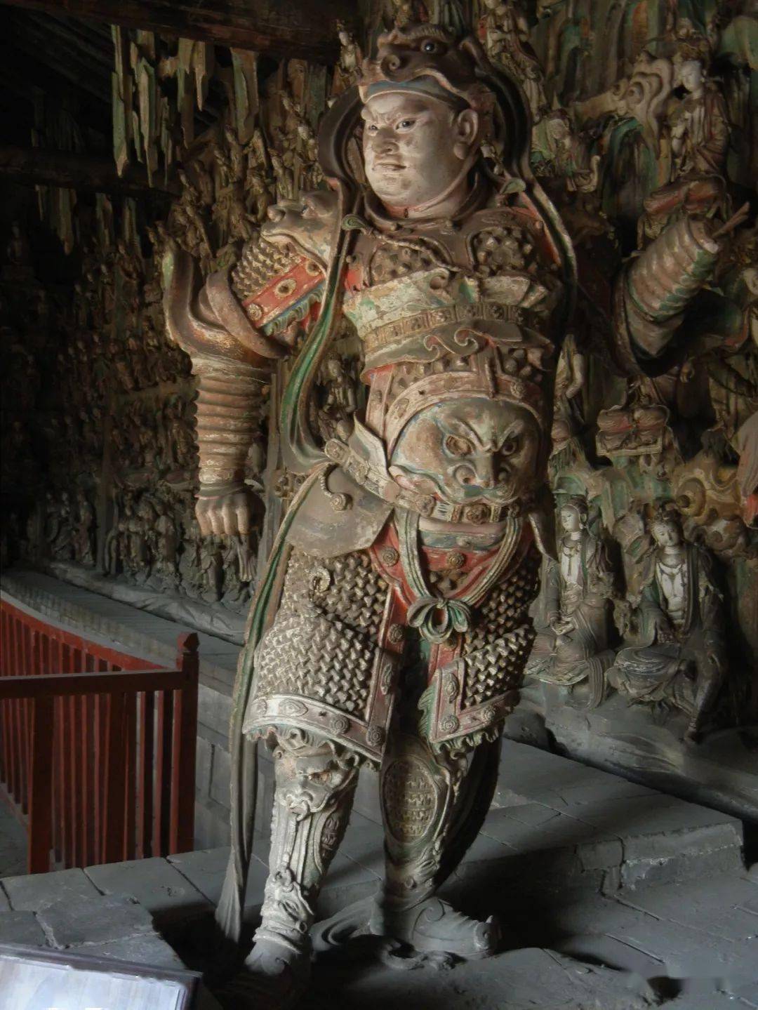 双林寺彩塑韦陀首发预售!2024【国宝·周历·彩塑】来了!