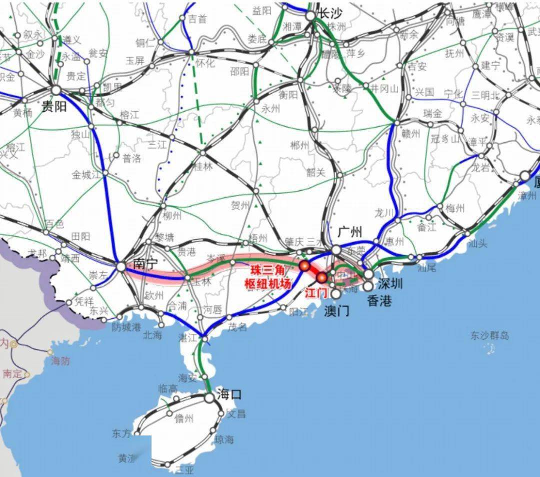 高鐵珠三角樞紐機場至桂粵省界段可行性研究報告獲批_建設_玉林_廣東