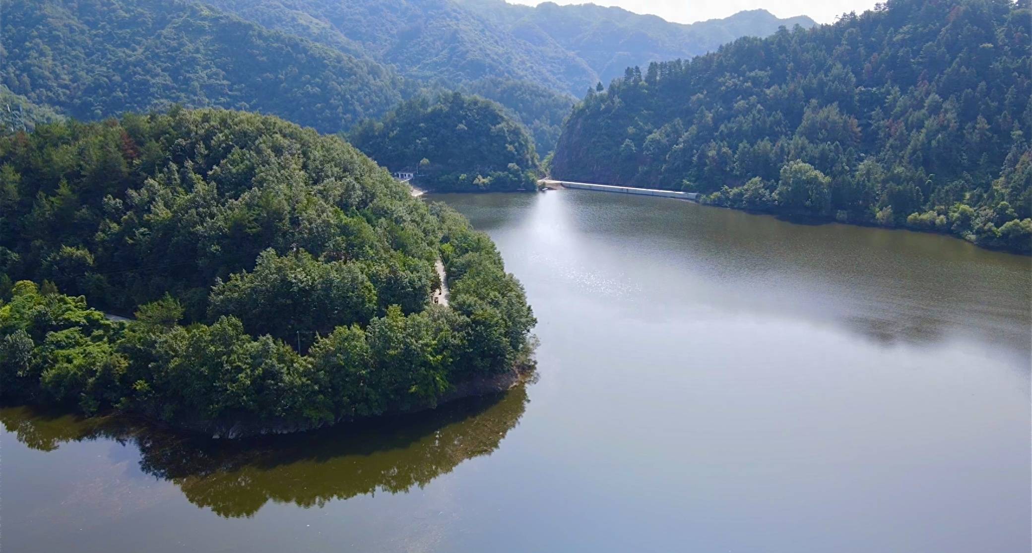 城固千山水库图片