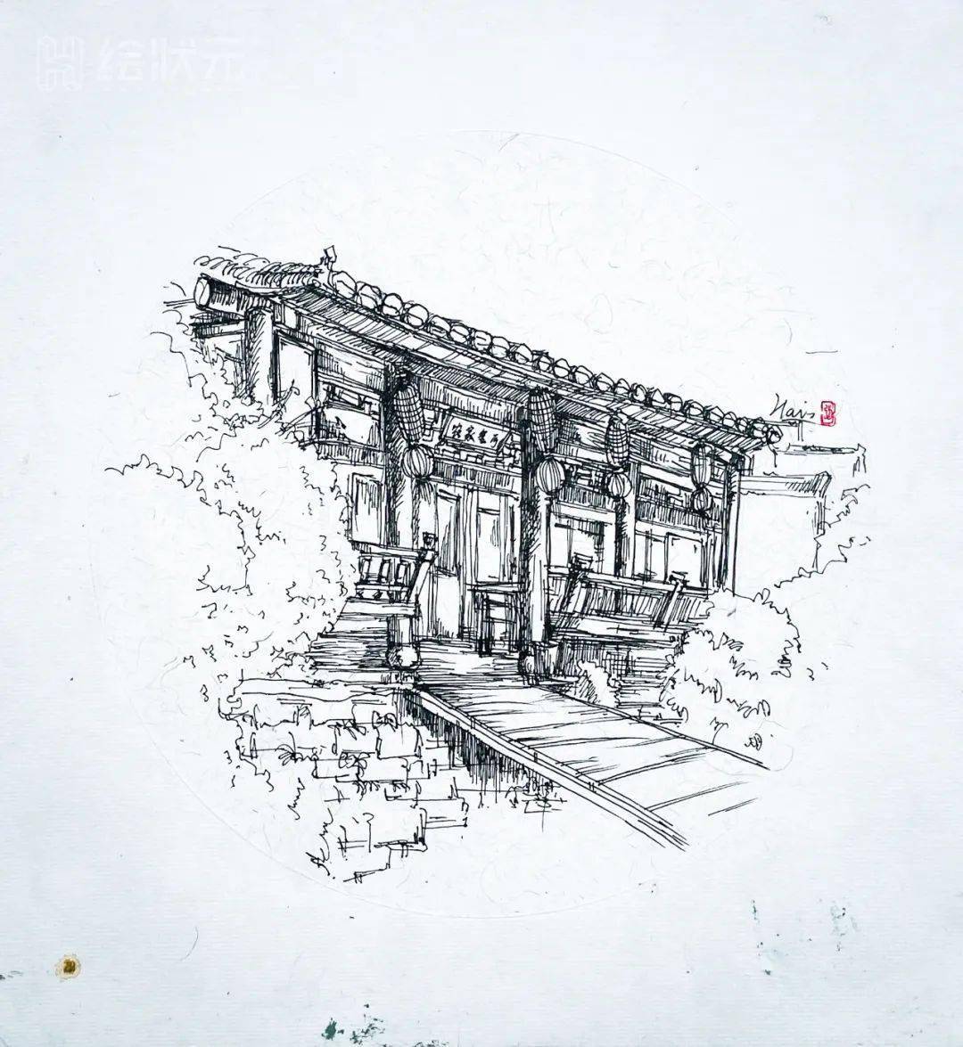 2024届绘状元画室婺源写生速写作品欣赏