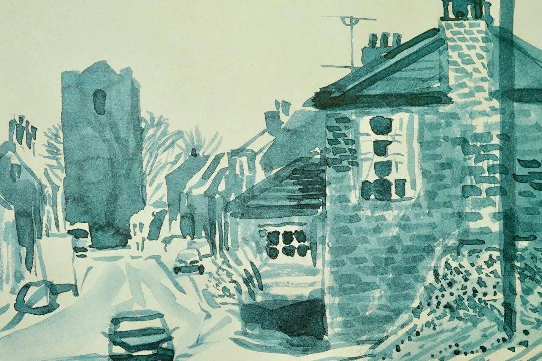 大卫·霍克尼水彩