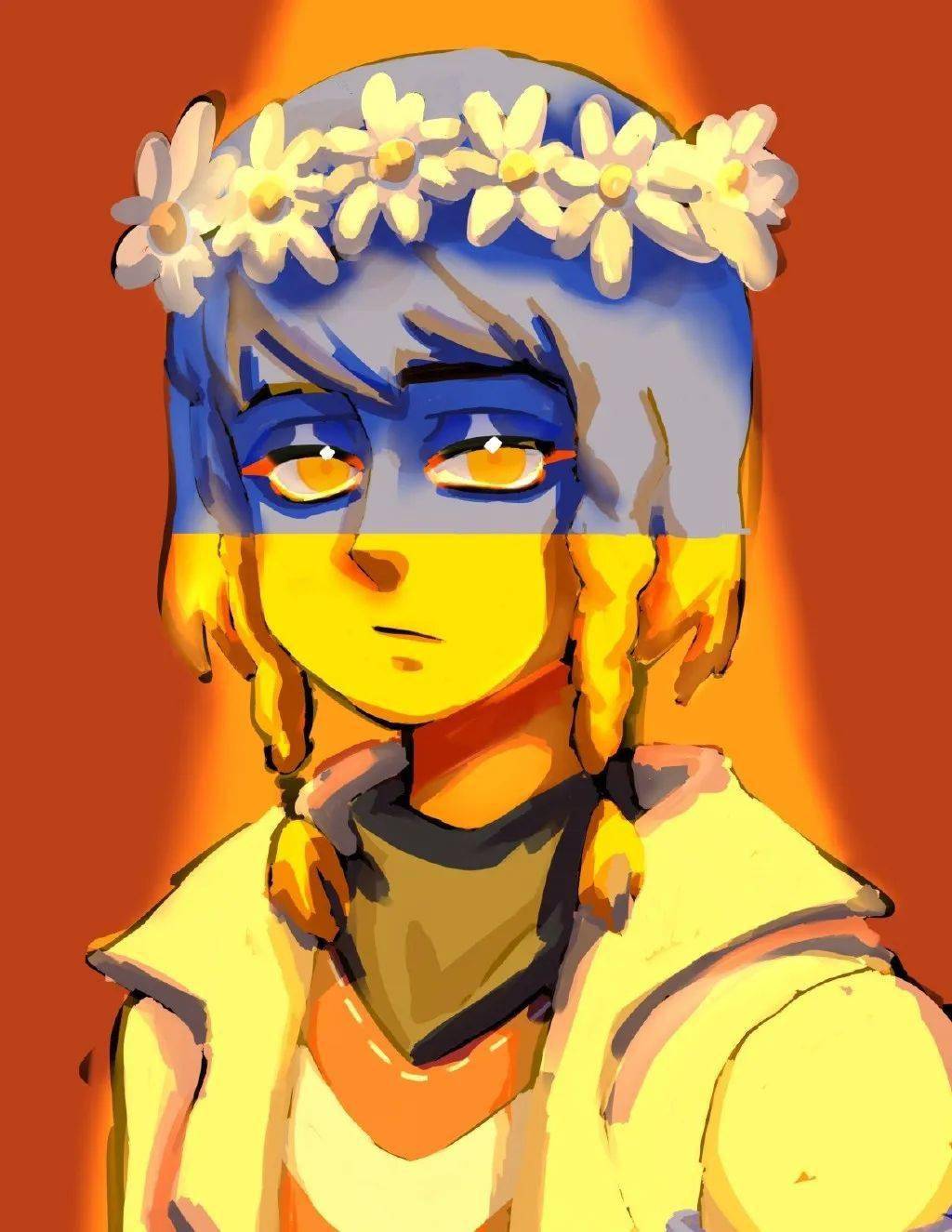 《country human》头像壁纸专题:道路的尽头,那道耀眼的红光逐渐出现