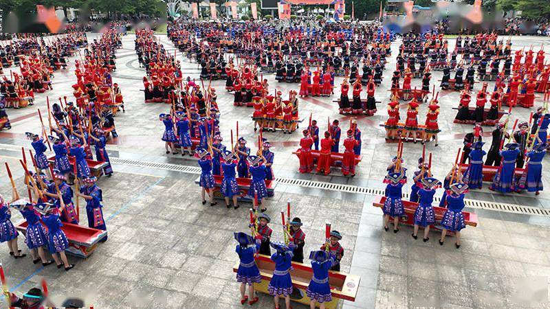 天等县委书记麦成柱:让非遗文化薪火相传 绽放迷人光彩_开幕式_活动