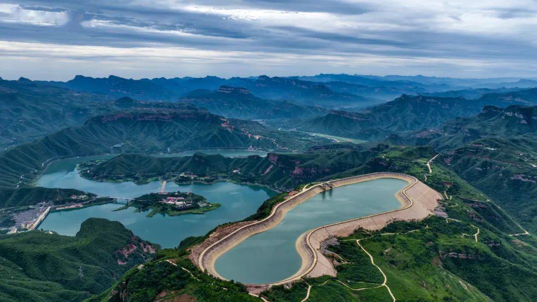 《天空之镜张河湾水库》河北省第一测绘院 辛龙《自然资源调查监测