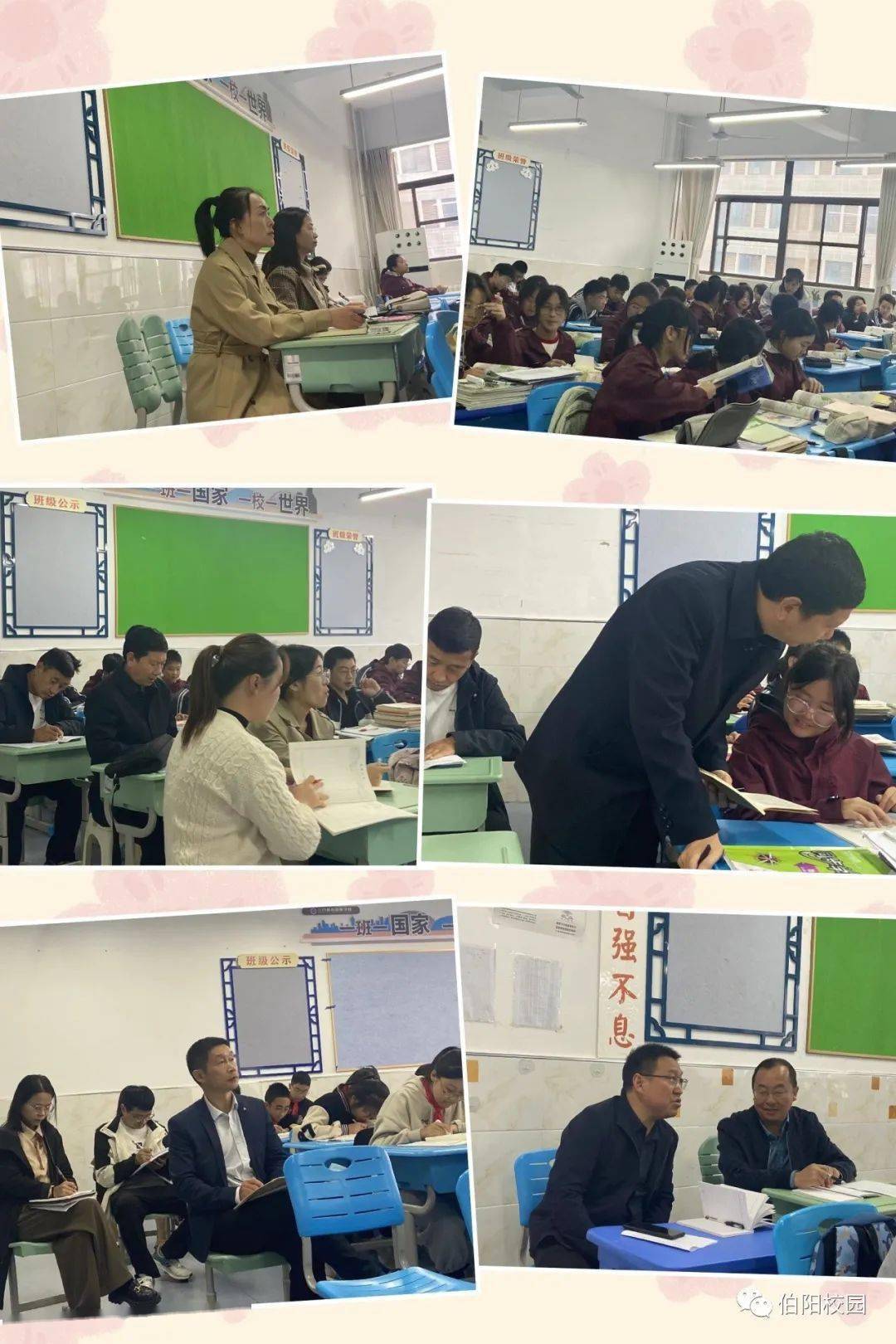 市教研室到三门峡市伯阳学校开展听课调研活动_进行_成长_基础教育