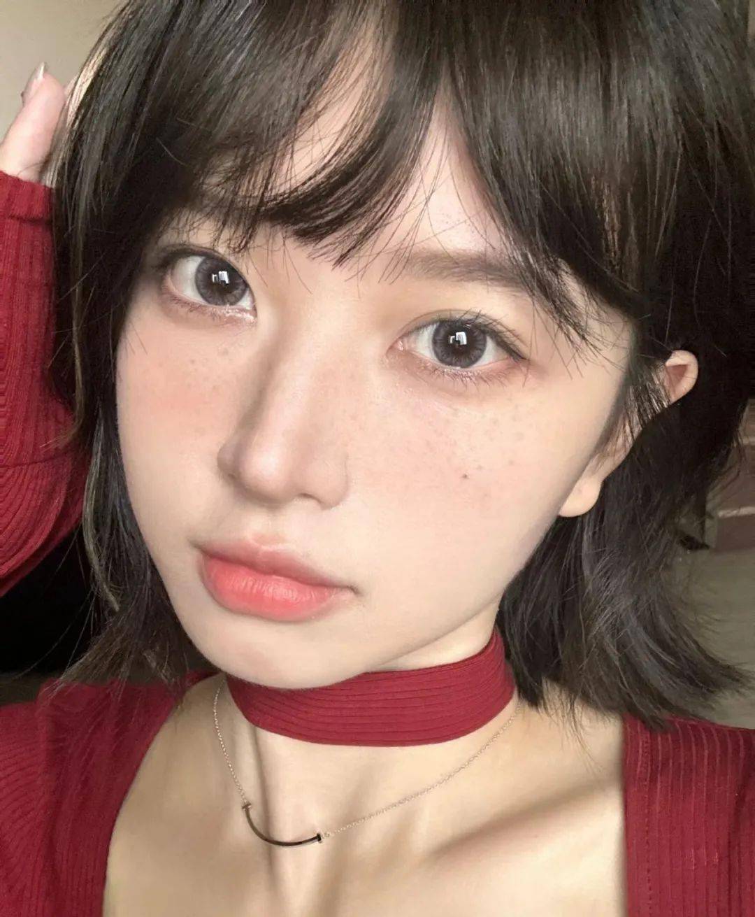短发+心机染这么好看