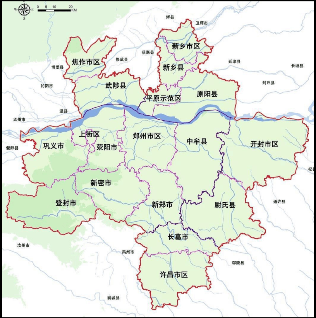 第四阶段:郑州都市圈扩容随后,2020年,河南省中原城市群建设工作领导