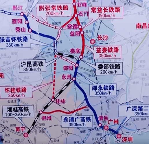 邵永高铁永州线路图 !_邵阳_铁路_东安