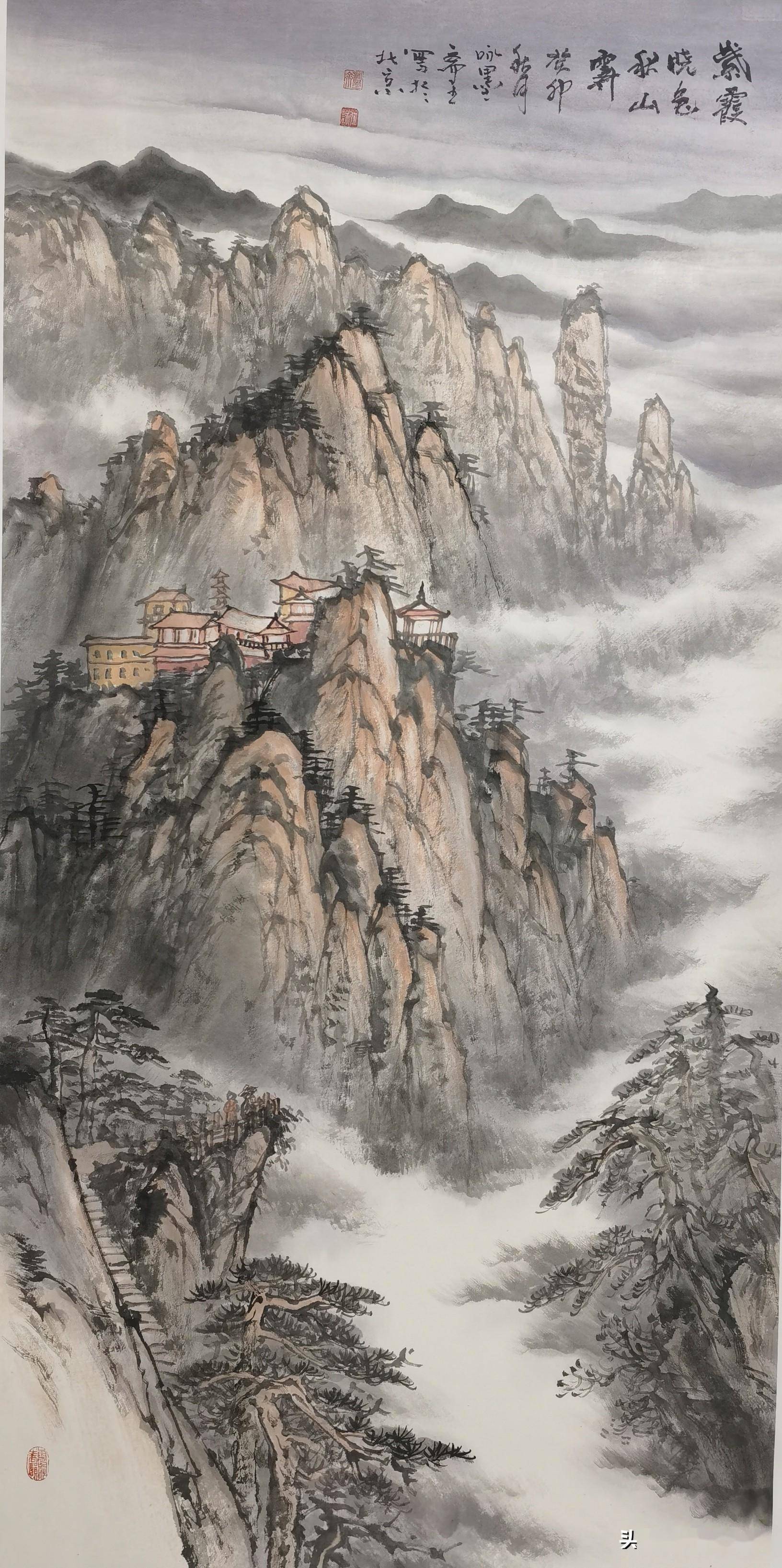 何咏,徽派山水画院院长,徽派山水画委员会副会长_作品_徽州_先生