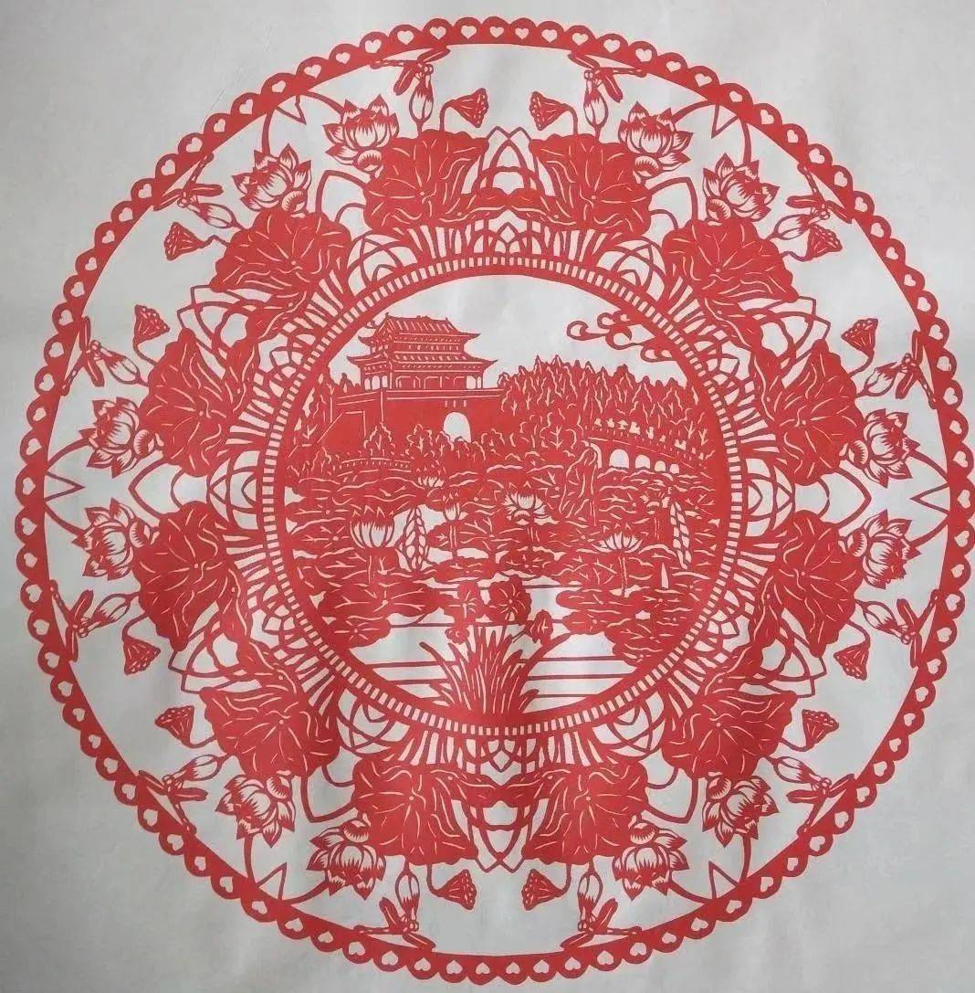 【强国复兴有我】沔阳雕花剪纸作品展示_小悟_仙桃_文化
