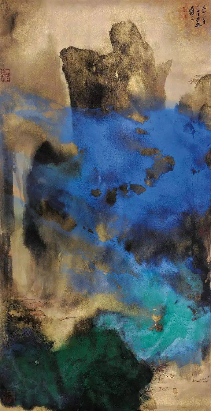 泼墨张大千,满纸云烟道不尽_中国_传统_书法